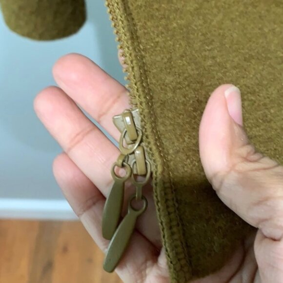 Eileen Fisher Woman  Wool Coat - Picture 5 of 8